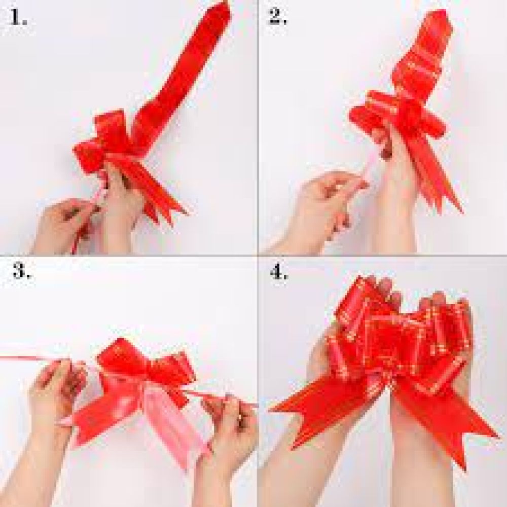 Gift Wraping Bow 15MM MIX STRIP Opp Pkg