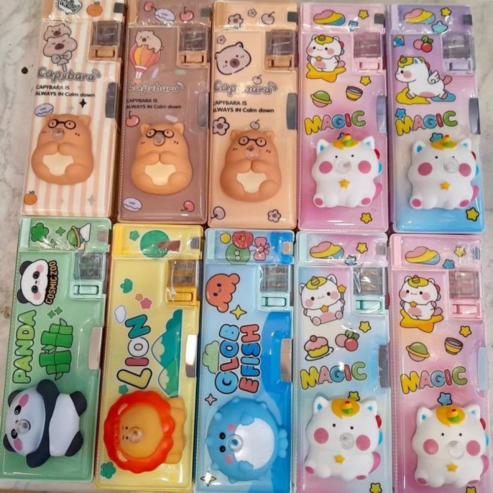Bubble Gum Magnet Pencil Box XPM 577 Opp Pkg