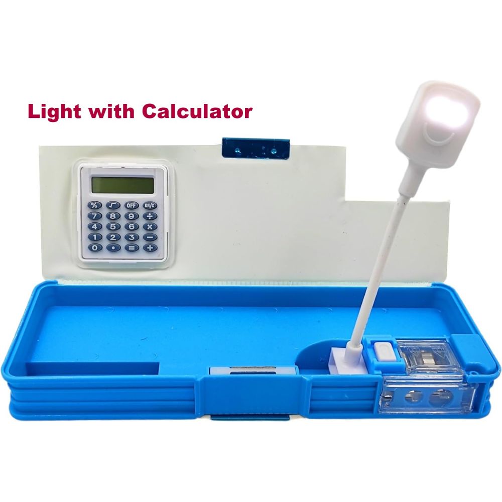 Magnet Pencil Box	Big  Light With Calculator  Opp Pkg