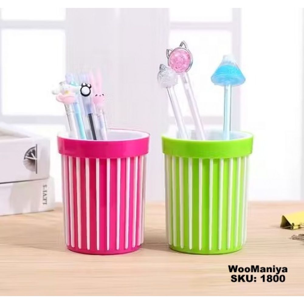 Plastic PEN STAND	FS9001 Round Box Pkg