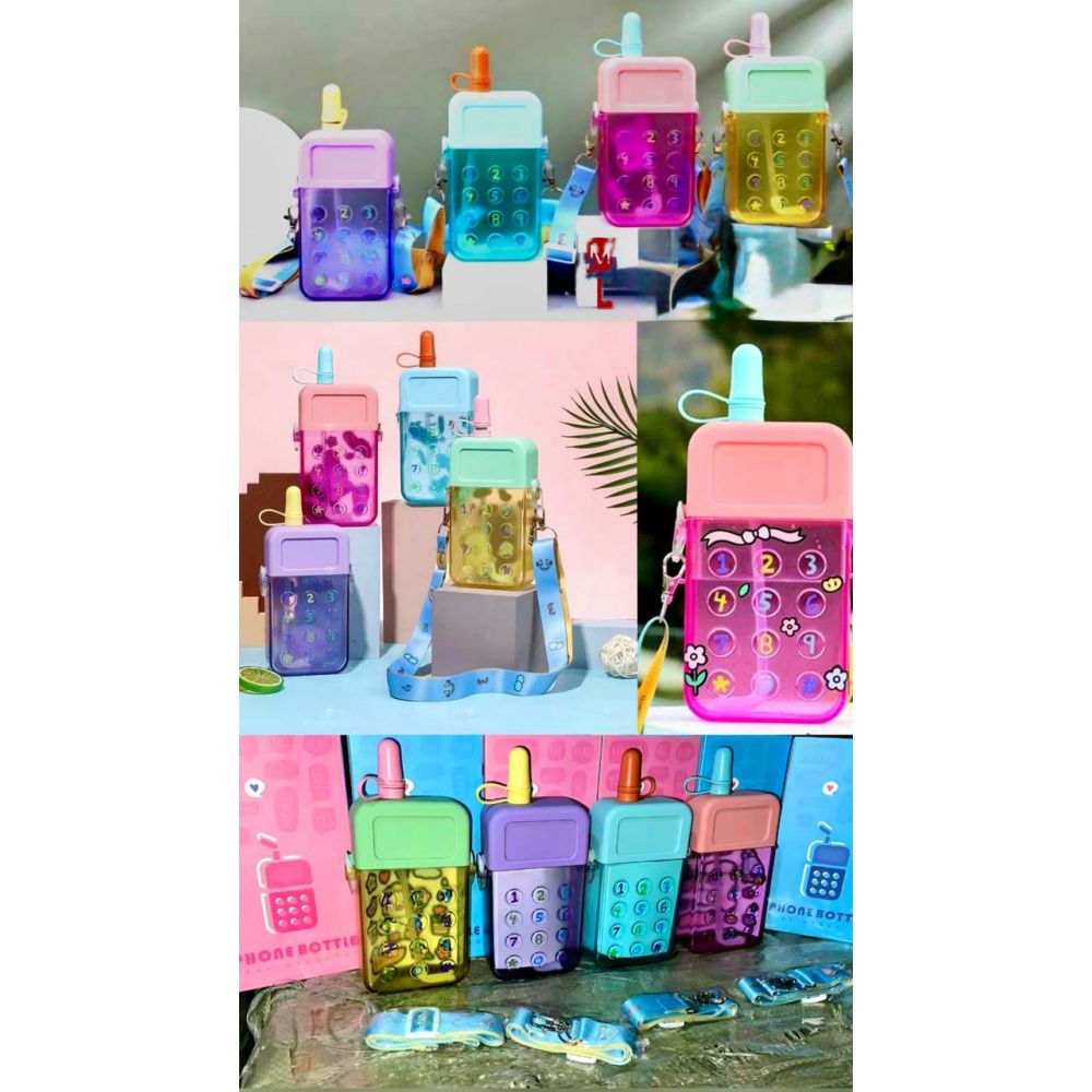 Mobile Sipper Bottle with Strip & Sticker 3100 Box Pkg