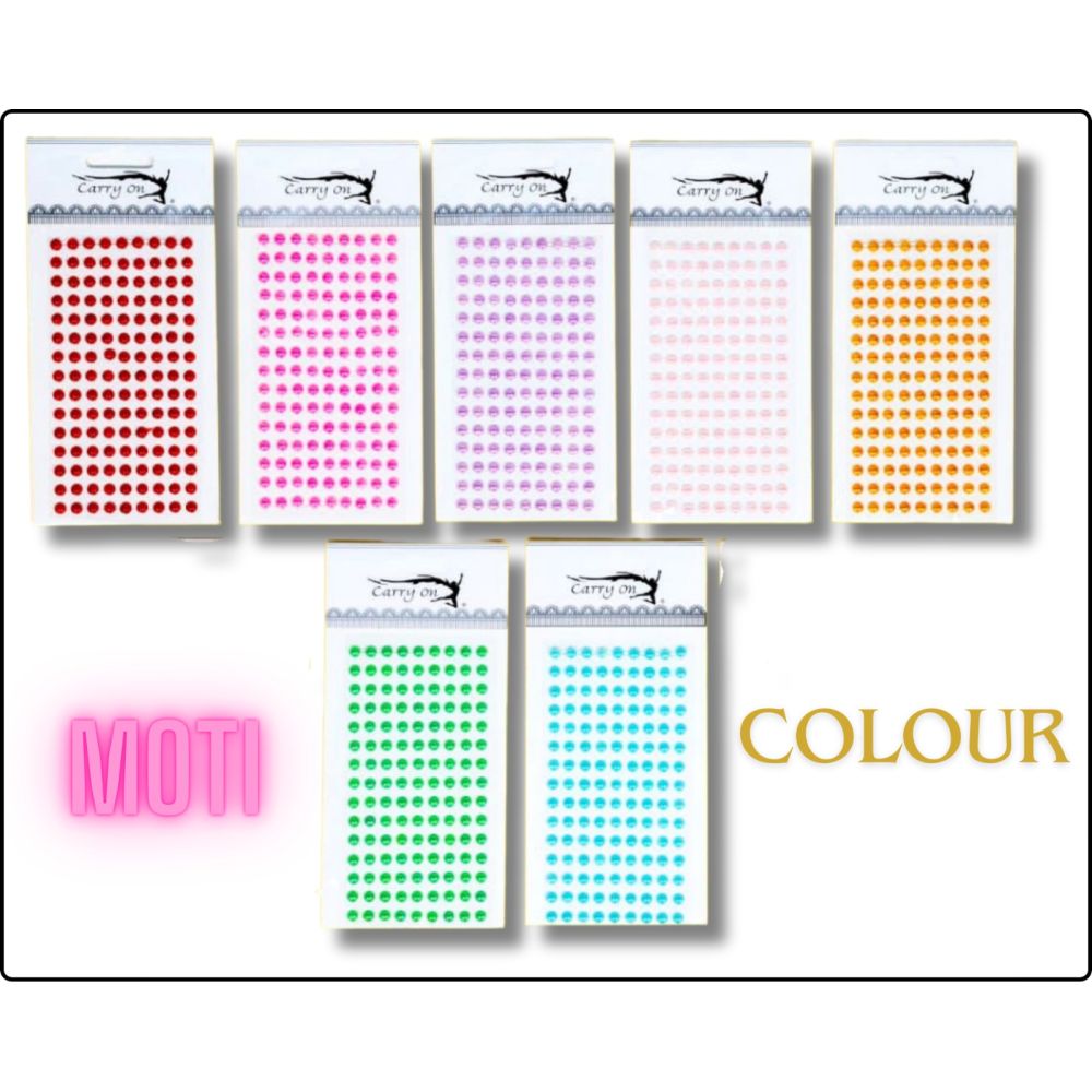 MOTI  Single Colour Patta Pkg