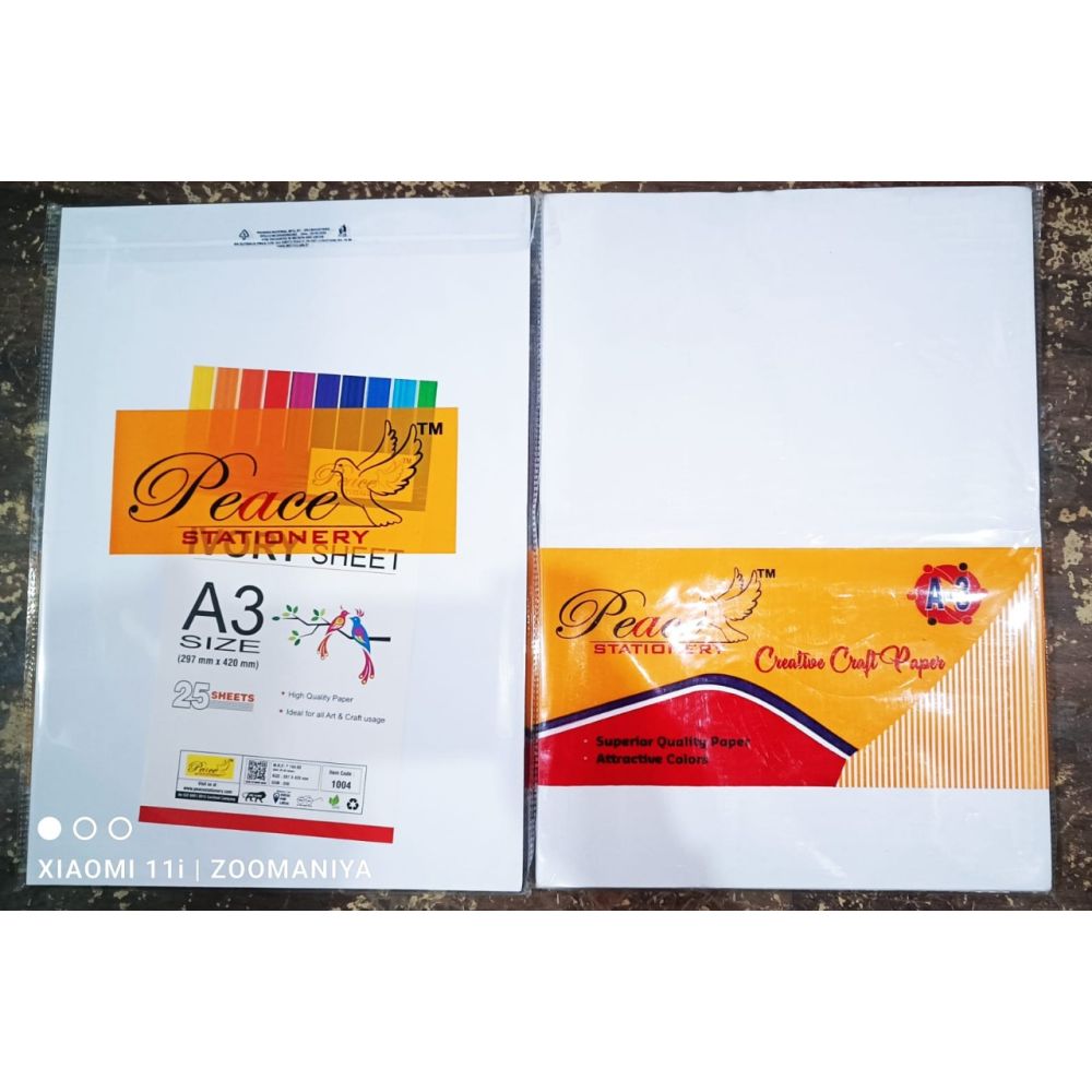 Ivory Sheet_A3_25Sheets_White_Opp Pkg