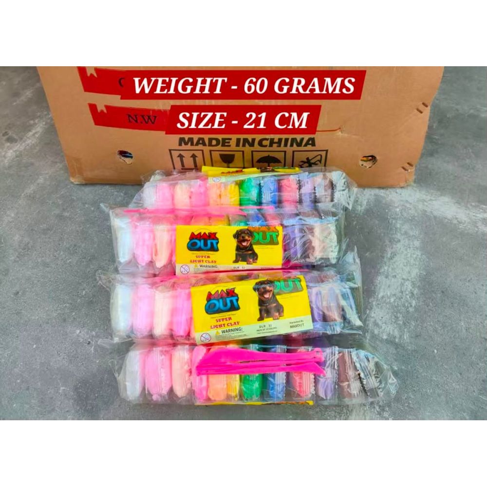 Mini Small air clay_12 Pcs_Opp Pkg
